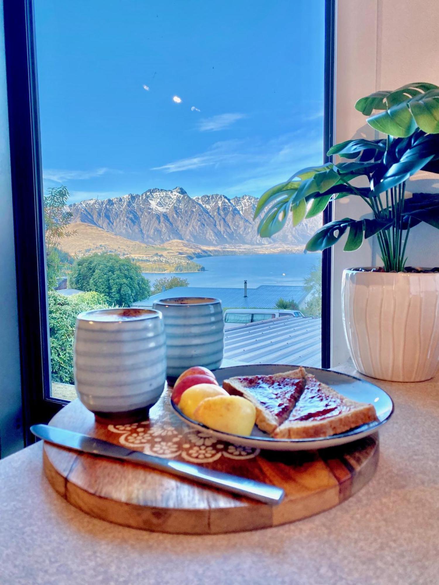 Comfortable Mountain View Studio Queenstown Extérieur photo