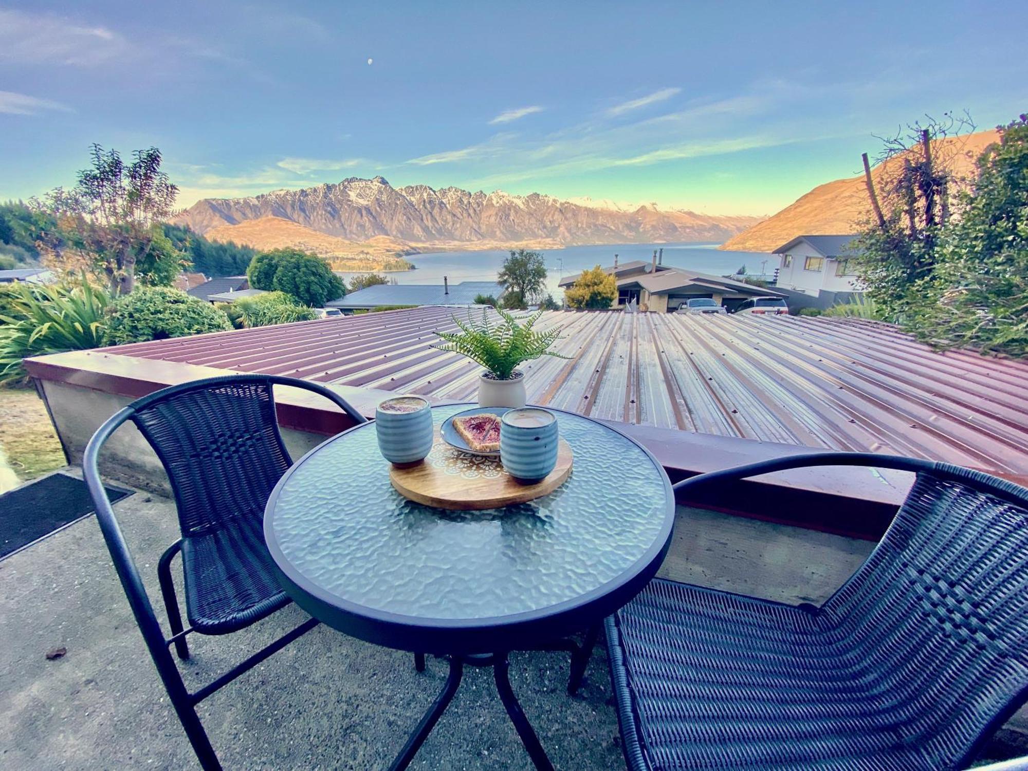 Comfortable Mountain View Studio Queenstown Extérieur photo